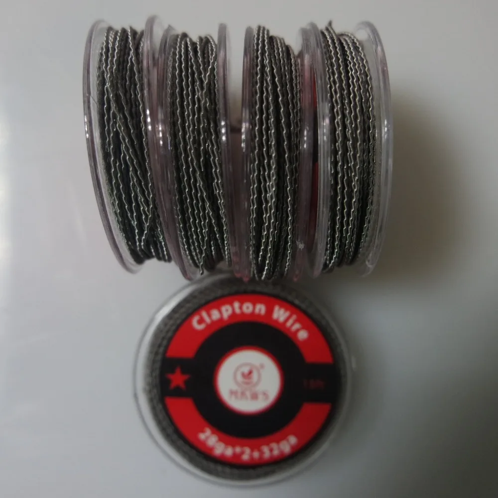 Розничная Клэптон Провод Катушки пара tech отопление провода 15 футов Ni200 24ga + 32ga