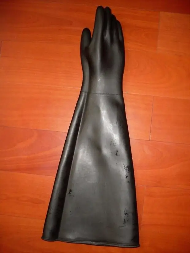 Бесплатная доставка 2 пары супер длина 80 см латекс гладкая поверхность защитные