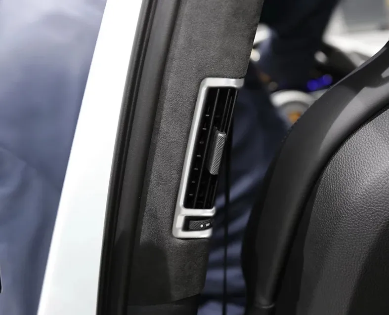 Автомобильный Стайлинг ABS для Porsche Cayenne 2018 2019 Автомобильная дверь B столб выход