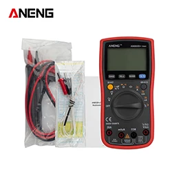ANENG AN860B мультиметр цифровой тестер 6000 digital multimeter мультиметр провода для мультиметра tester dc dc мультиметры мультитестер с термопарой цифровой тестор capacitor tester МУЛЬТИМЕТР - Цвет: Красный