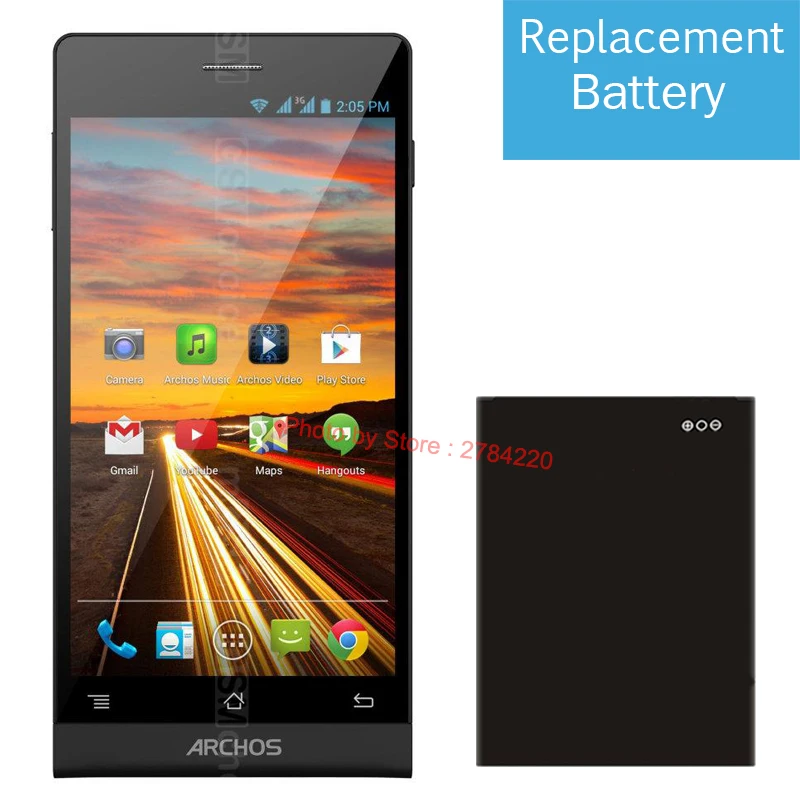 Новинка 2200 мАч AC2000A2 запасная батарея для Archos 50c кислородные Аккумуляторы