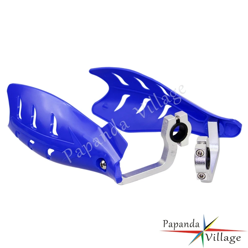 

Papanda Supermoto Blue 7/8" 1" Brush Bar Handguard Protector Dual Sport Universal for Yamaha XT WR Honda Suzuki Kawasaki