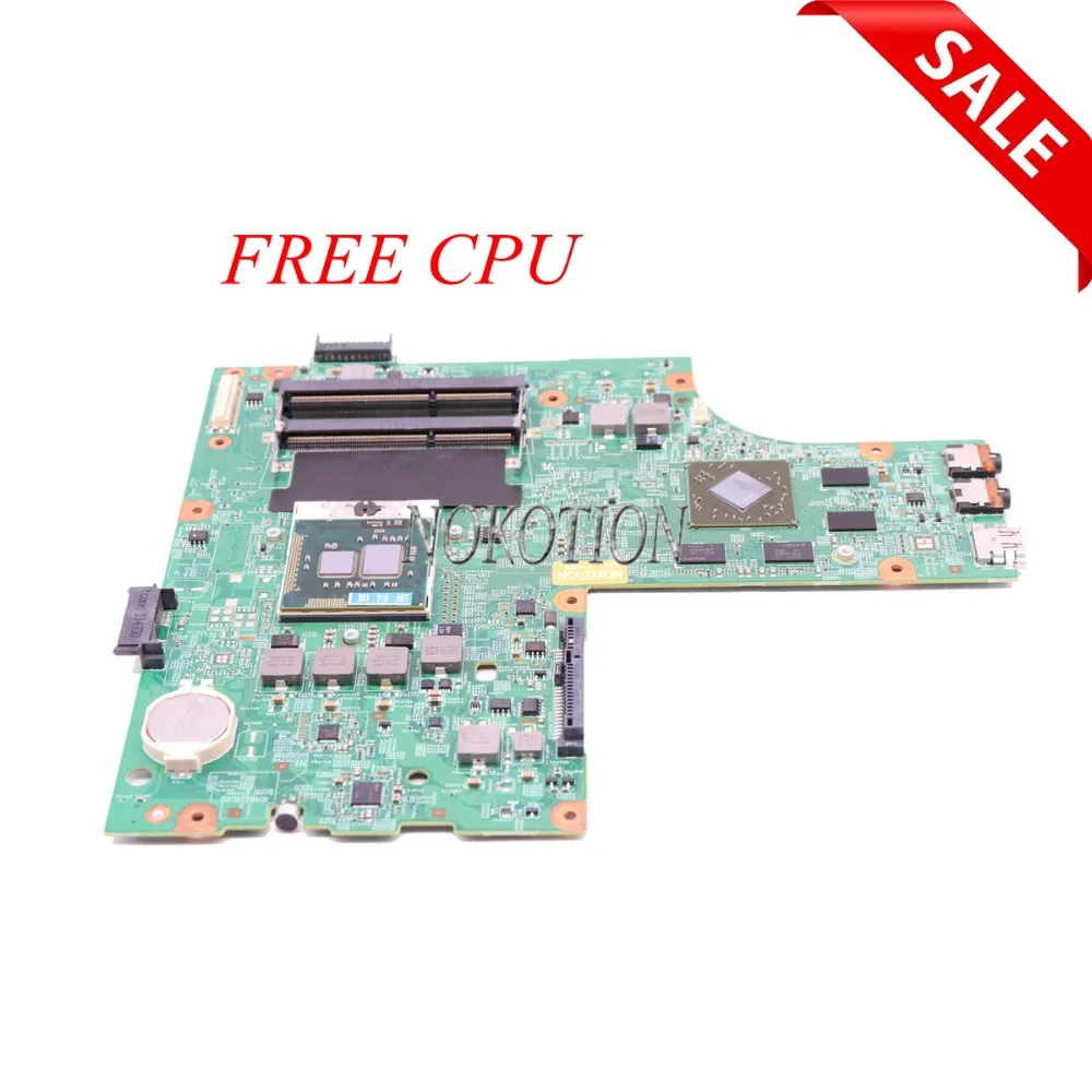 Материнская плата NOKOTION для ноутбука Inspiron N5010 48 4hh01. 011 CN-0K2WFF 0K2WFF K2WFF HM57 HD4650