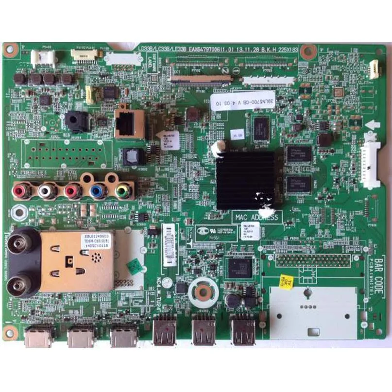 Новая Оригинальная 39LN5700 CB основная плата LD33B / LC33B EAX64797006 (1 0)|board|board board |