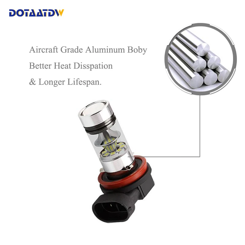 2x H11 H8 3030 SMD СВЕТОДИОДНЫЙ противотуманные фары DRL светильник лампы для автомобилей