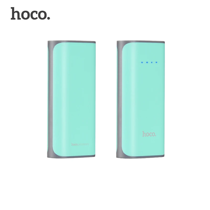 Внешний аккумулятор HOCO B21 5200 мАч 18650 мини USB|battery charger powerbank|powerbank for iphonecharger powerbank |