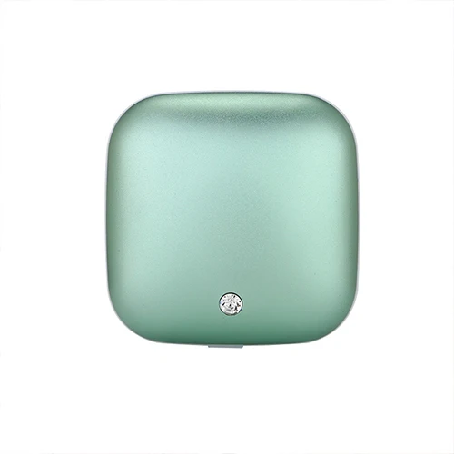 Mint Green Мини электрические обогреватели Портативный 2-в-1 Карманный обогреватель как грелка для рук Многофункциональный USB Электрический обогреватель Мощность банка для телефона - Цвет: Mint Green
