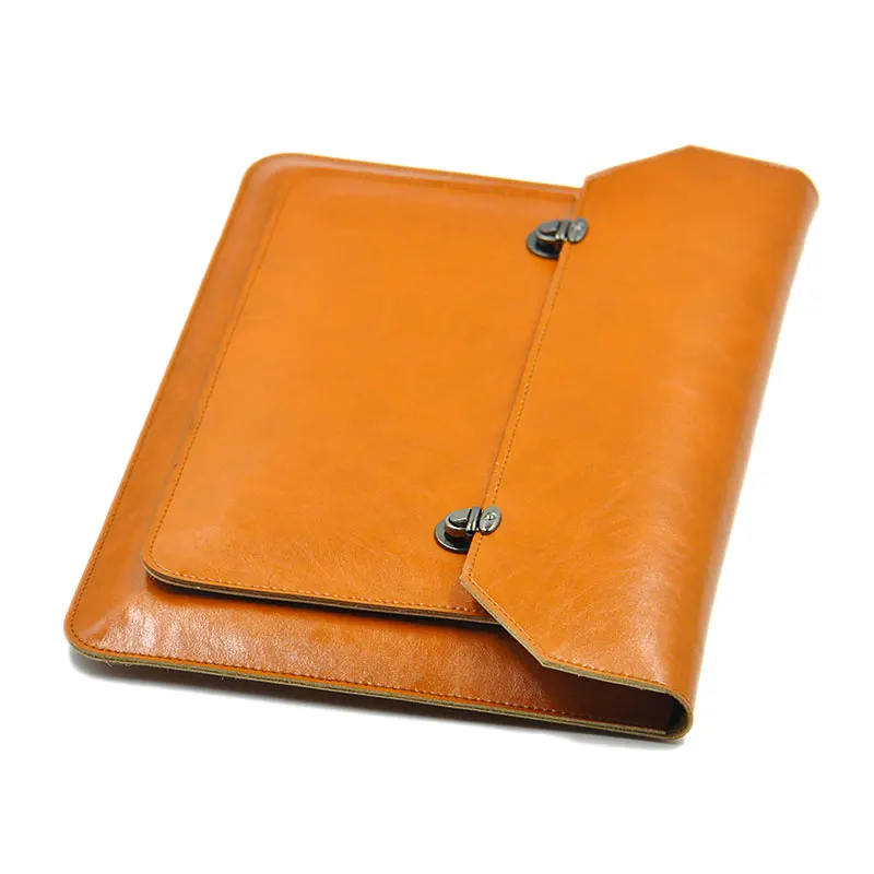 Двухслойный короткий чехол стильная сумка для ноутбука из микрофибры Dell XPS 13 &amp 15