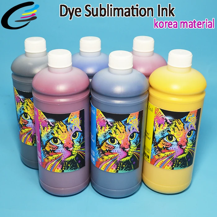 Чернила для струйного принтера Epson T50 R330 1390 T60 P50 6 цветов|dye sublimation ink|sublimation inkink for epson