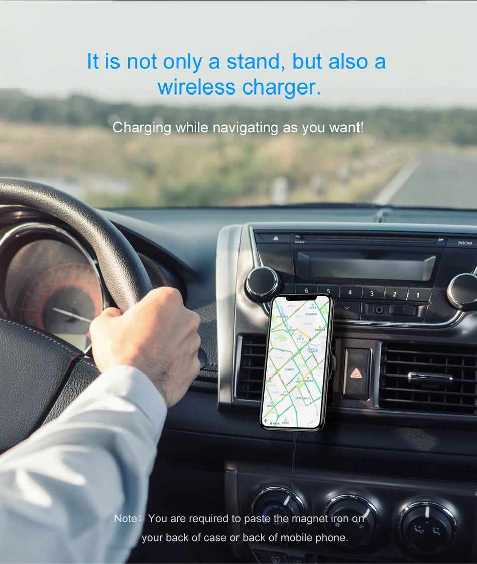 Baseus автомобильное крепление Qi Беспроводное зарядное устройство для iPhone 11 Pro Xs Max samsung автомобильное беспроводное зарядное устройство магнитный беспроводное автомобильное зарядное устройство держатель