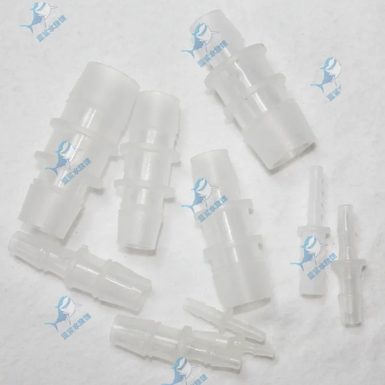 

10pcs 4mm TO 10mm 12mm 8mm Plastic Barbed Connector, reducer, Straight Tube Joiner, Hose Pipe Fitting, for Medical, Aquariums