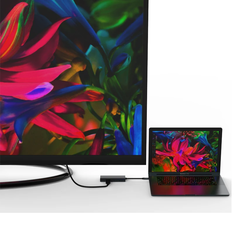USB концентратор UTHAI TCH02 5 в 1 3 0 для MacBook Pro Air многофункциональный Type C 4K видео