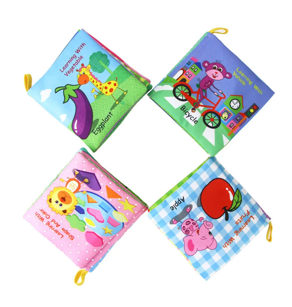 Детская книга развитие интеллекта головоломка Ткань Книга Мягкая Когнитивное
