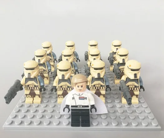 PG667 PG655 12 13 шт./лот Star Wars Rebels Storm Trooper 7668 Shadow clone Trooper Дарт Вейдер игрушка fig совместимый - Цвет: PG667 PG655 12