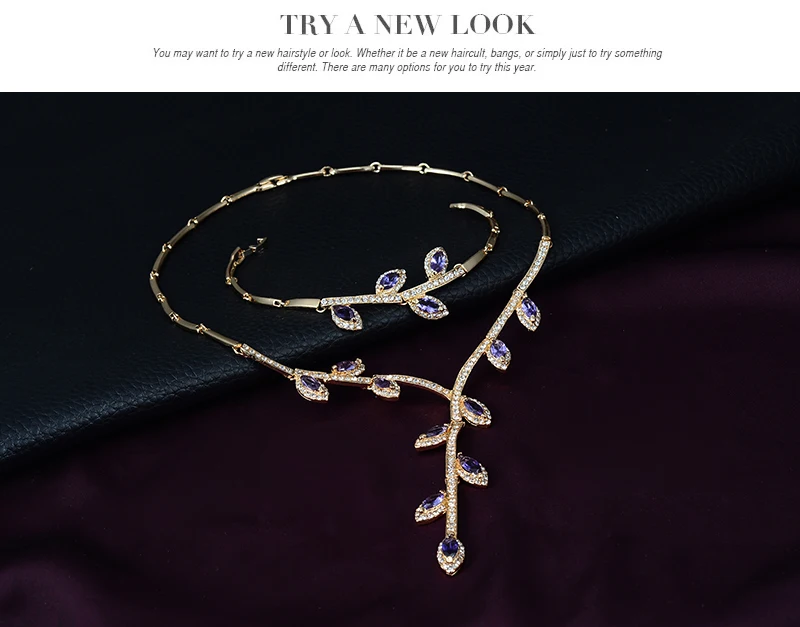 Комплект из колье серёг и кольца с кристаллами|bridal jewelry sets|fashion bridal setsfashion set |