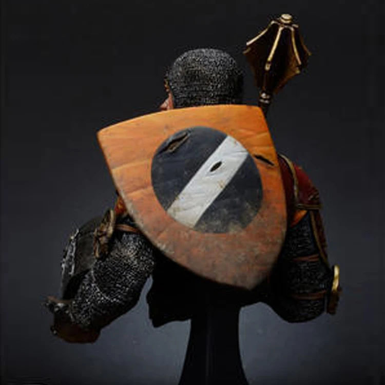 

1:10 Resin Figure Bust Model Ancient War Italian Knight X160