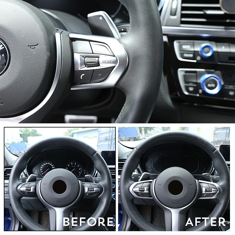 Для BMW F20 F22 F21 F30 F32 F33 F36 F06 F12 F13 X5 F15 X6 F16 M Sport углеродное волокно ABS хромированная
