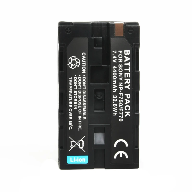 Аккумуляторная литий ионная батарея для фотосъемки Sony YONGNUO Godox F750 NPF750 4400 мАч