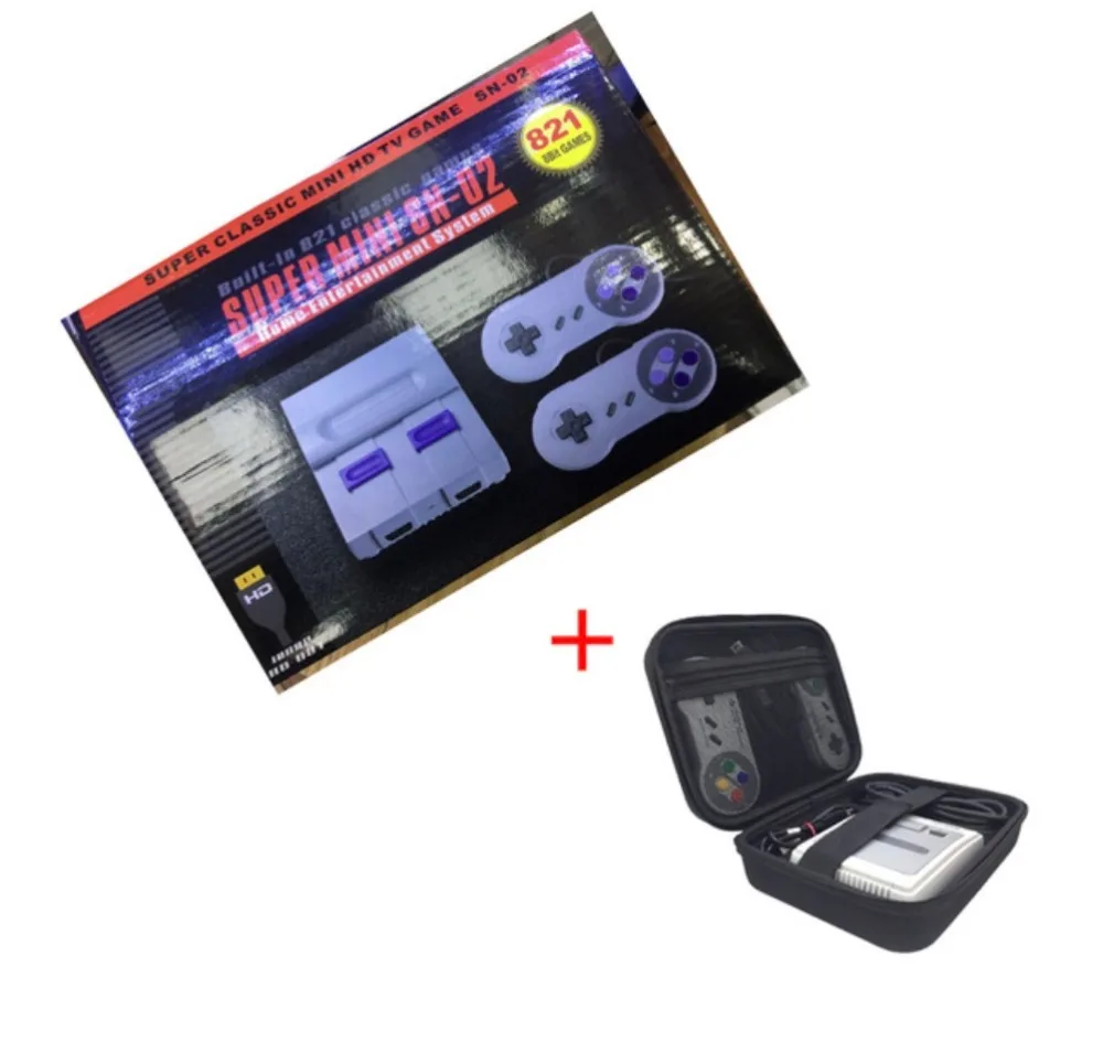 Новая Мини ТВ игровая консоль HDMI выход 8Bit Ретро видео встроенный 821 различные