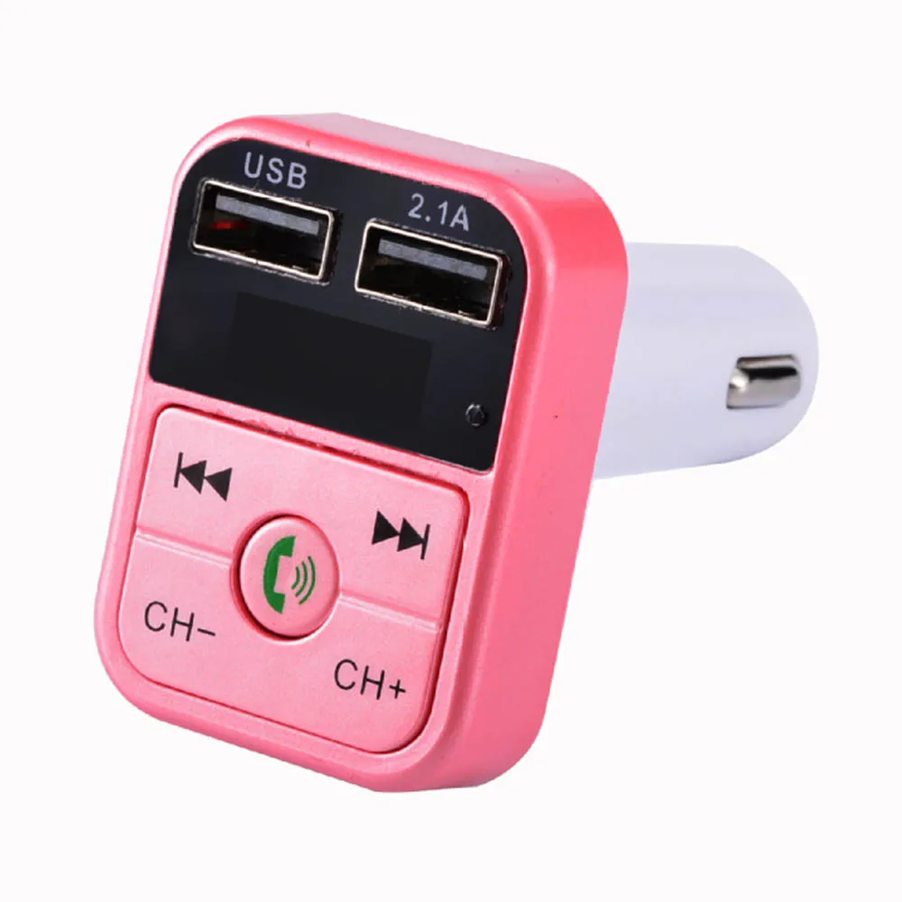 B2 автомобильный fm-передатчик беспроводной радиоадаптер USB зарядное устройство