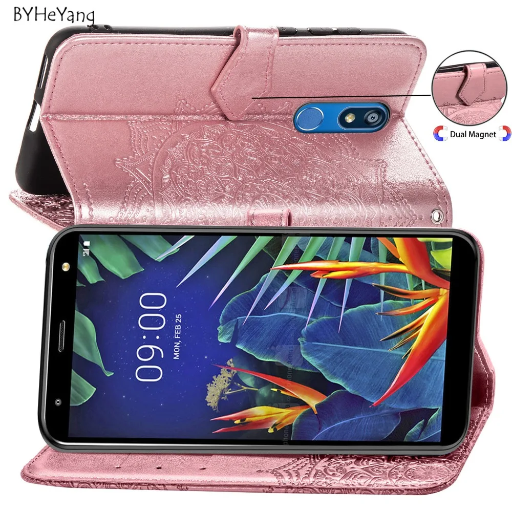 Чехол для LG K40 чехол кошелек подставка из искусственной кожи телефона держатель