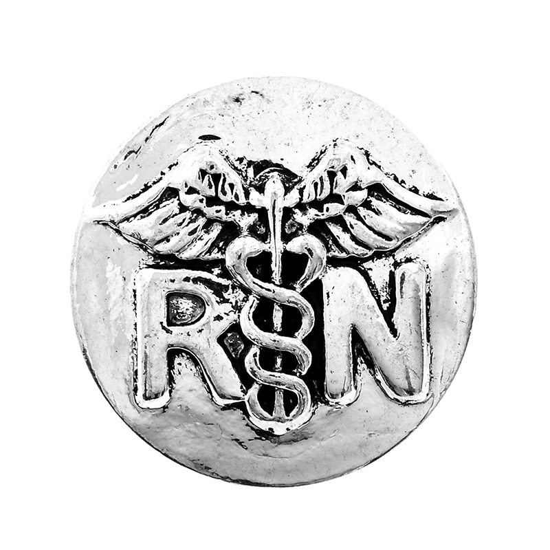 Модные красивые медицинские знаки R &amp N 18 мм кнопки подходят для оснастки