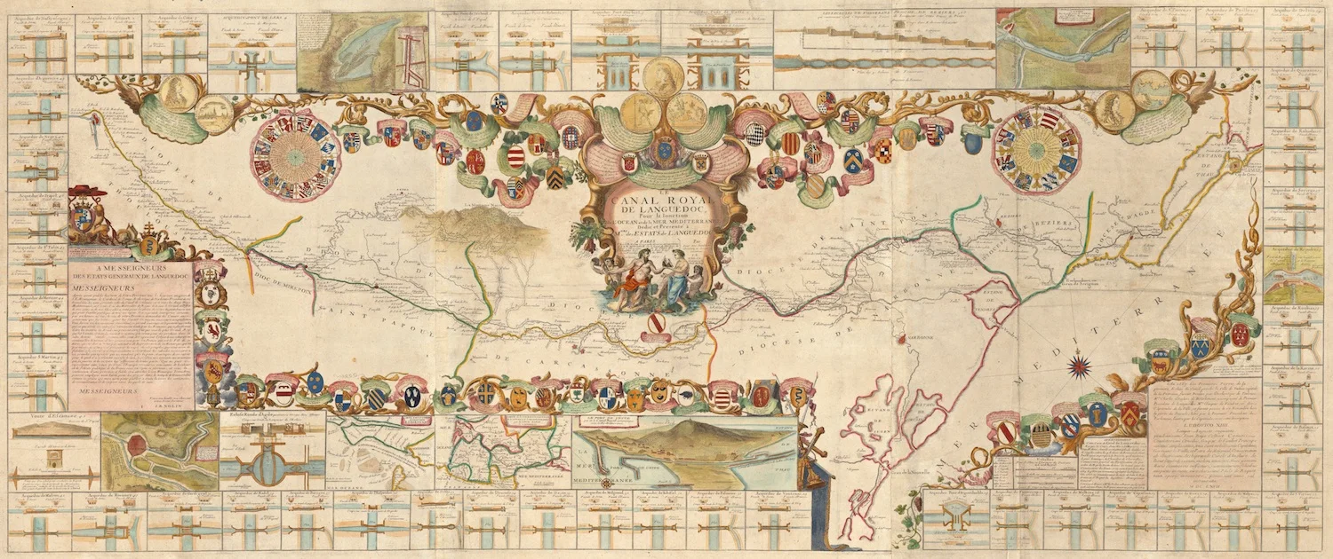 Винтажный постер с картой мира Veduta de Italia (1853) итальянские классические картины на
