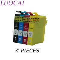 luocai 4 color compatible ink cartridge for epson t1711 t1712 t1713 t1714 xp 33 103 203 207 303 306 403 406 313 413 printers
