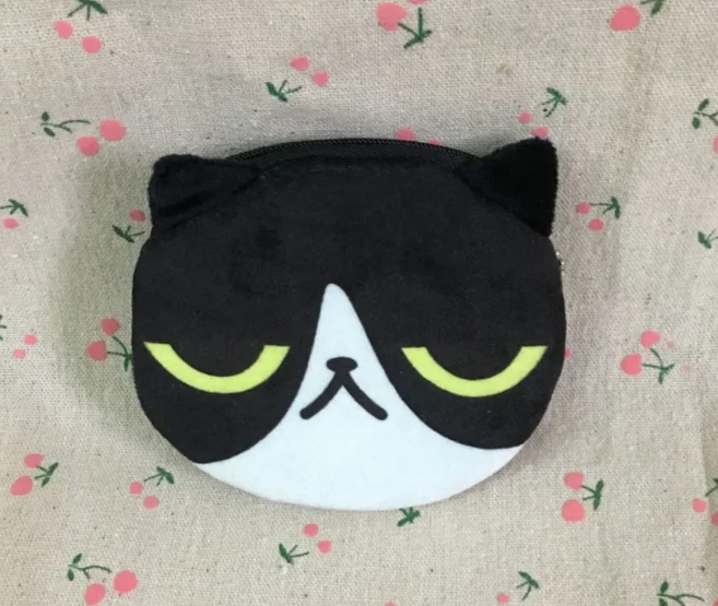 L кошки, несколько моделей котов, 10 см прибл. Плюшевый Кошелек для монет, Подарочный Карманный Кошелек для монет, сумочка