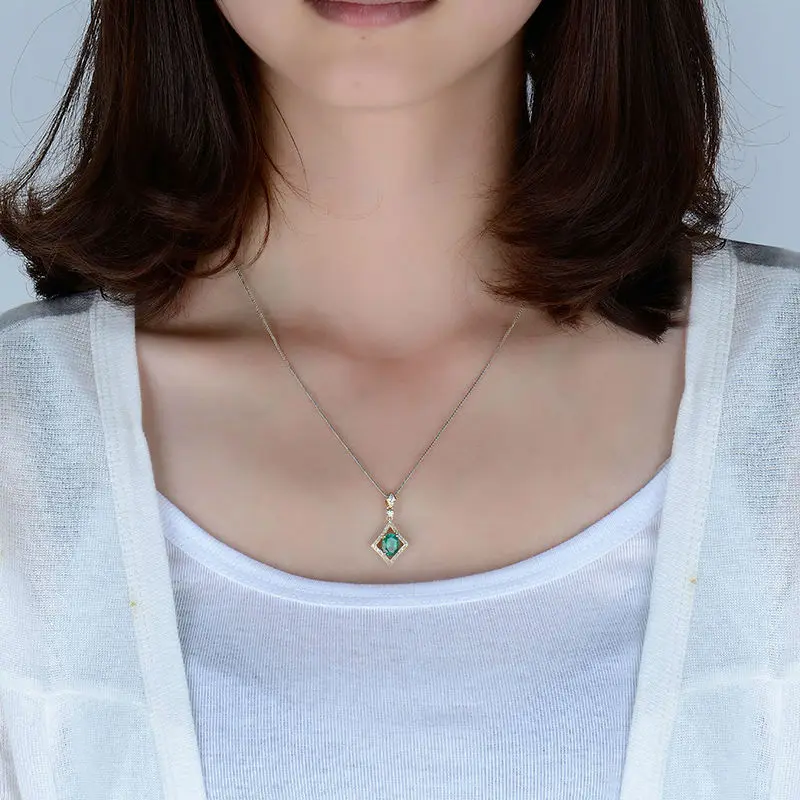 LOVERJEWELRY женская подвеска овальной формы 6x8 мм однотонная 14 К желтого золота