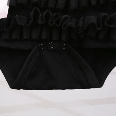 Комбинезоны для новорожденных Одежда маленьких девочек мое маленькое черное