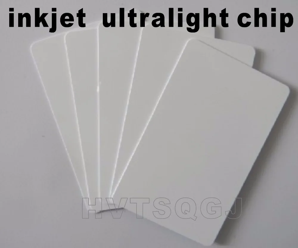 

Ультралегкая карта из ПВХ для струйной печати ISO14443A RFID NFC 500 МГц, 13,56 шт.