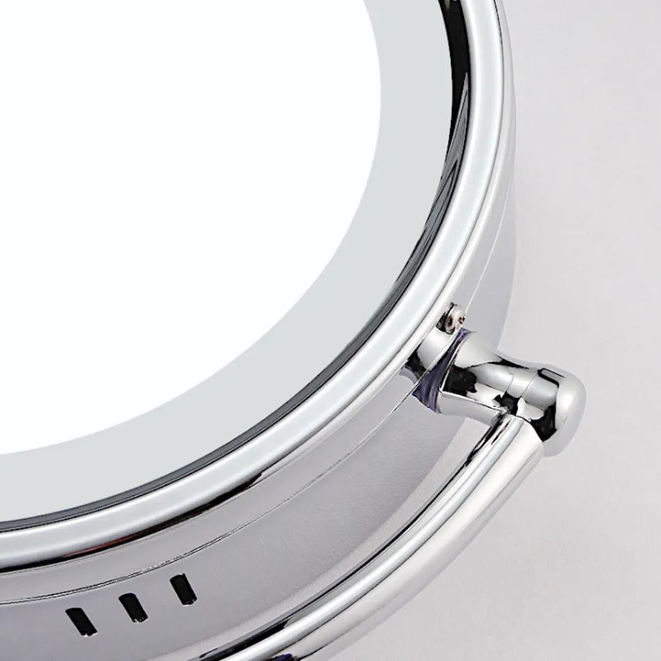 1X/3X увеличительное двухстороннее светодиодное зеркало для макияжа стол 8 дюймов