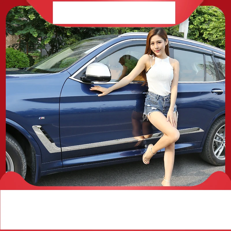 Автомобильные молнии из нержавеющей стали lsrtw2017 на кузов для bmw x3 2018 2019 2020