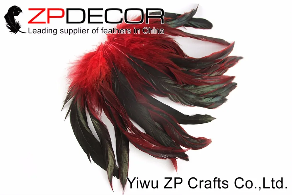 ZPDECOR 200 шт./лот 15 20 см (6 8 дюймов) ручной выбор красная половина бронза Петух Coque