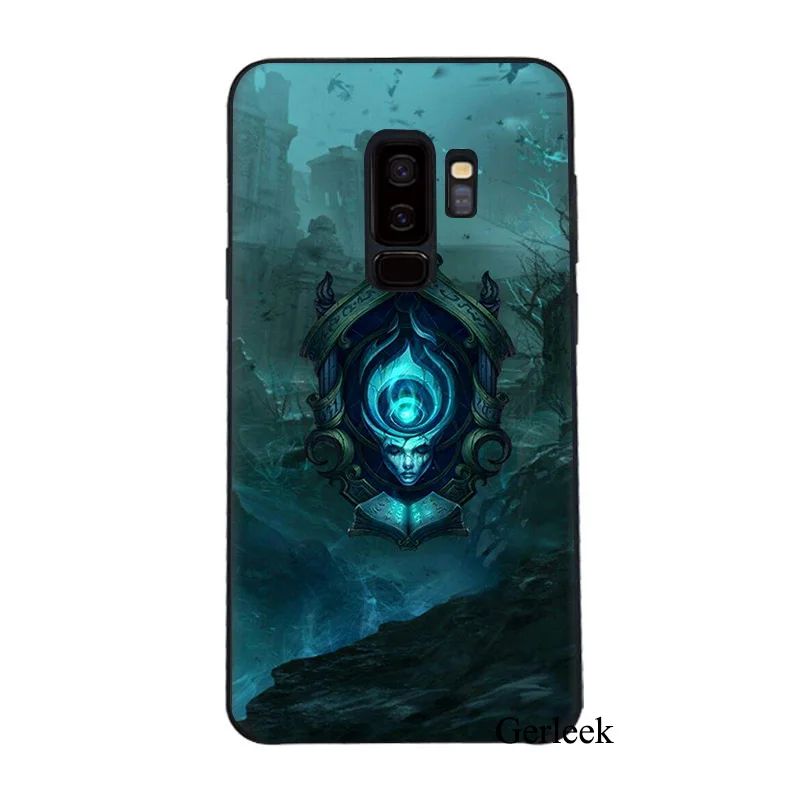 Чехол для телефона League Of Legends с цветным рисунком для Samsung Galaxy A3 S6 S7 Edge S8 S9 Plus 2016 2017.
