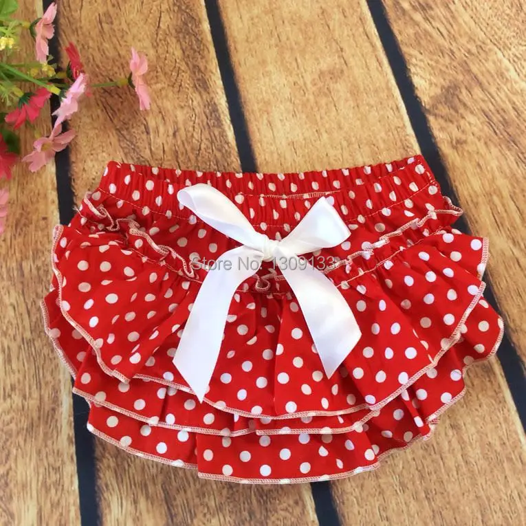 Платье для маленьких девочек с узором в горошек Пестрые брюки шаровары