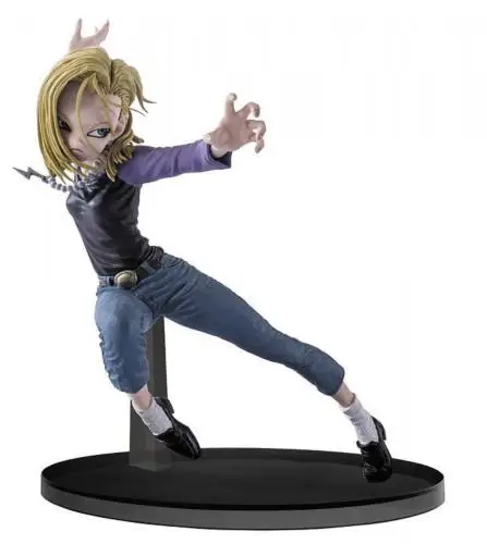 Dragon Ball Z Android No:18 Action Figure Japan Tenkaichi Budokai 6 Sculptures Collectible Mascot Kid Toys 100%Original | Игрушки и