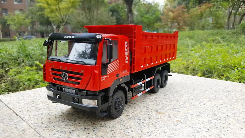 Коллекционная модель из сплава подарок масштаб 1:24 Hongyan Kinkan M500 грузовик