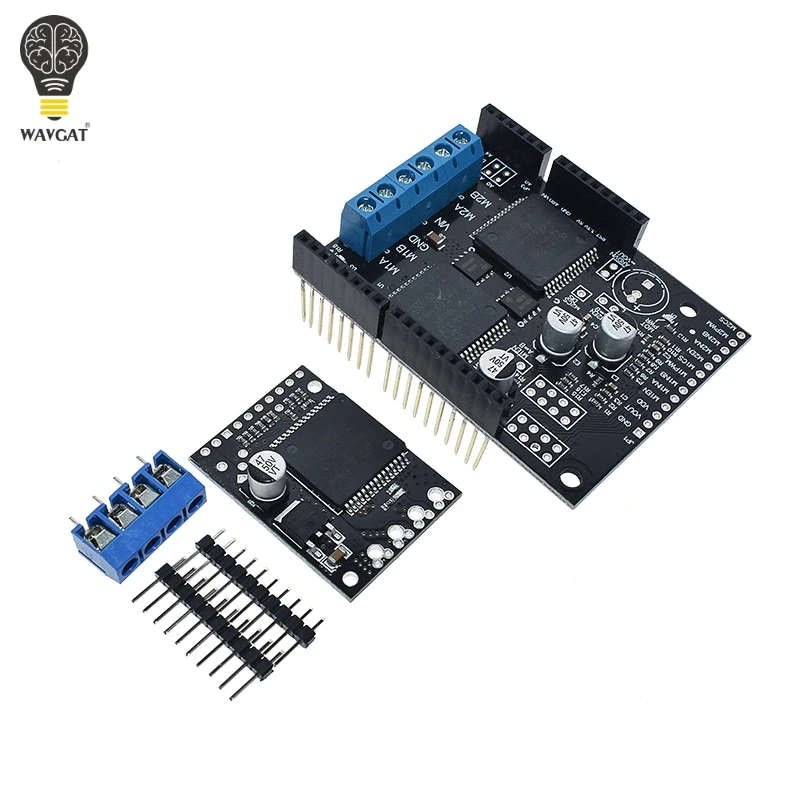 VNH5019 30A двойной высокой мощности DC драйвер щит совместим с ARDUINO(Защита окружающей среды) VNH2SP30 обновления