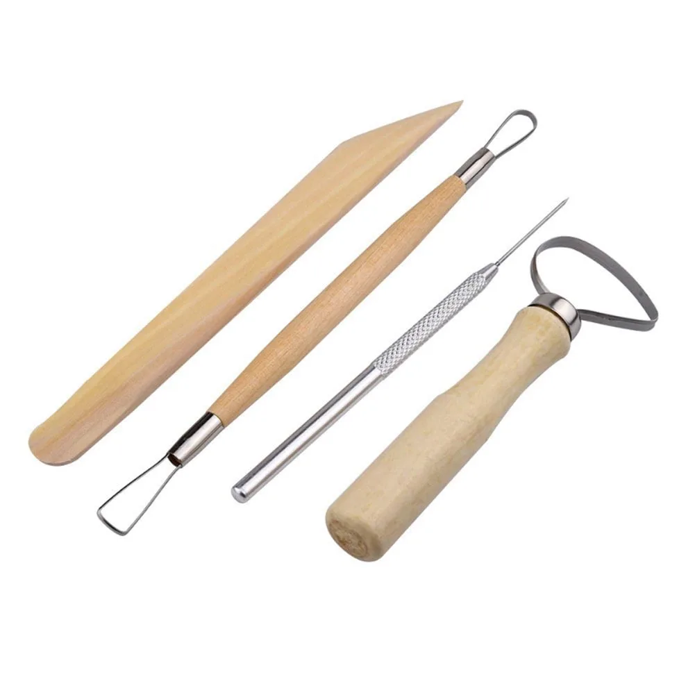 19 шт. глиняная скульптура сглаживающий воск резьба по керамике керамические