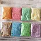 15 г, 4-6 мм, оптовая продажа, цветные шарики из пенопласта, мини-шарики из пенопласта, декоративные шарики, товары для рукоделия, игрушки сделай сам, игрушечные бусинки