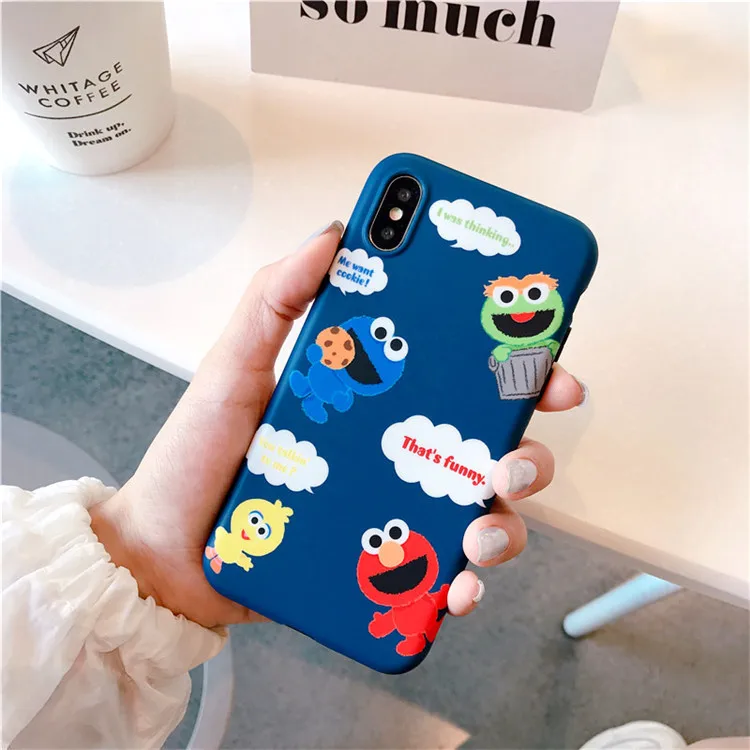 Милый мультяшный чехол для iPhone 7 Puls 6 6S 8 X Xs чехлы MAX XR мягкие силиконовые |