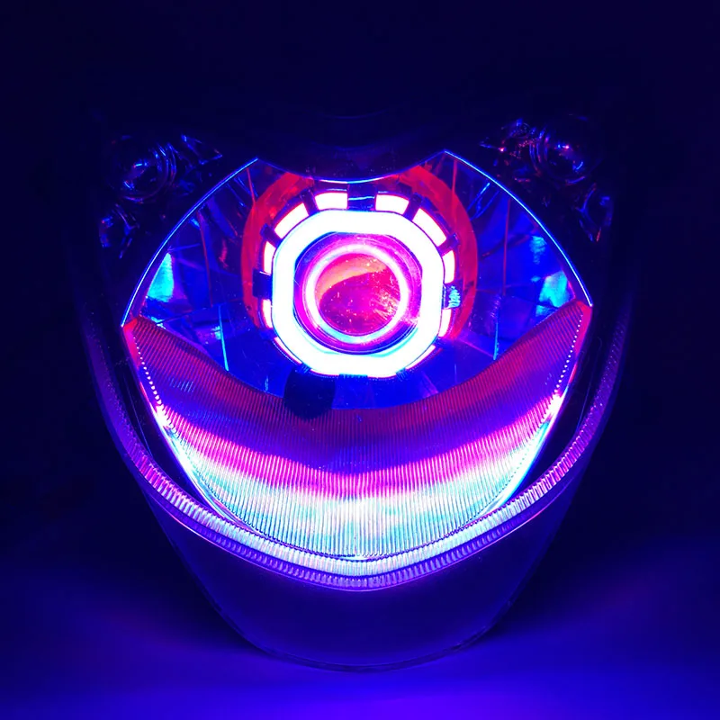 1шт 12V 10W Мотоцикл фары 7500k мотоцикл Туман лампы вспомогательного привода света водонепроницаемые прожекторы голова на.