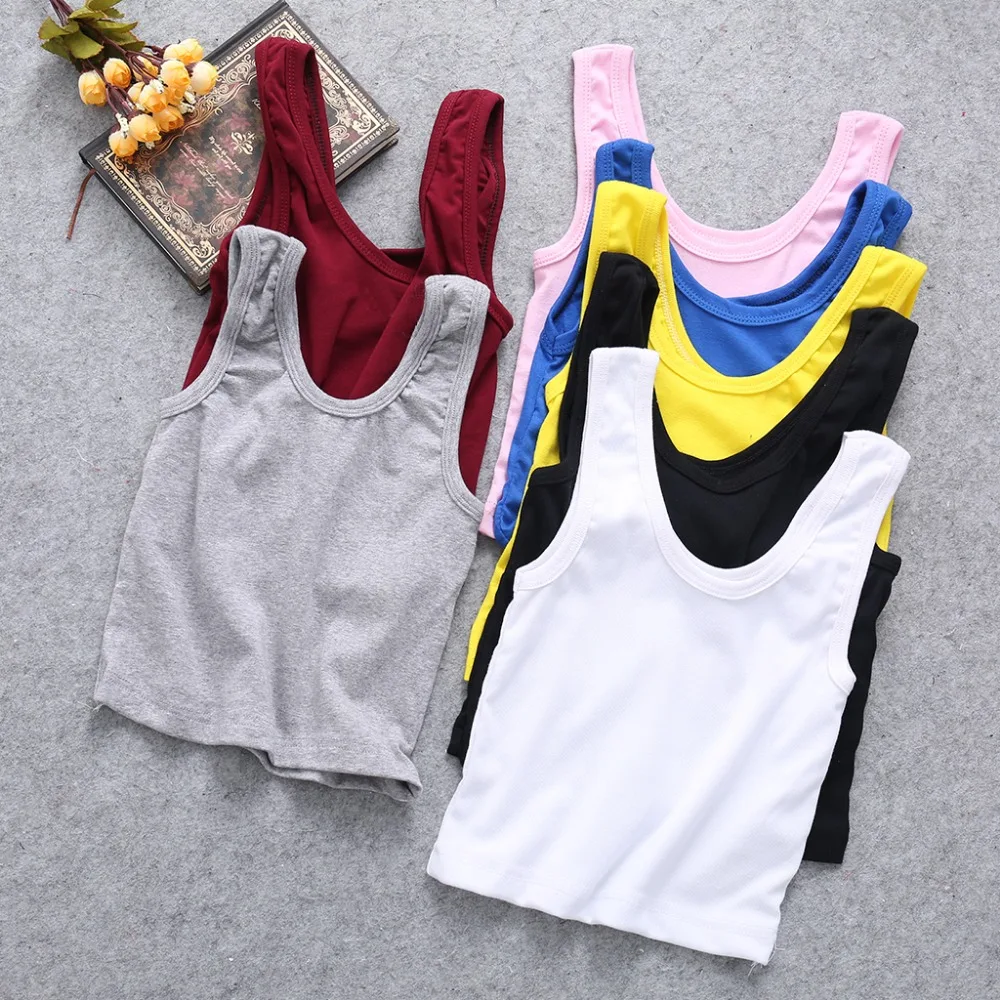 Сексуальный женский Гладкий лифчик u образный вырез растягивающийся жилет майки