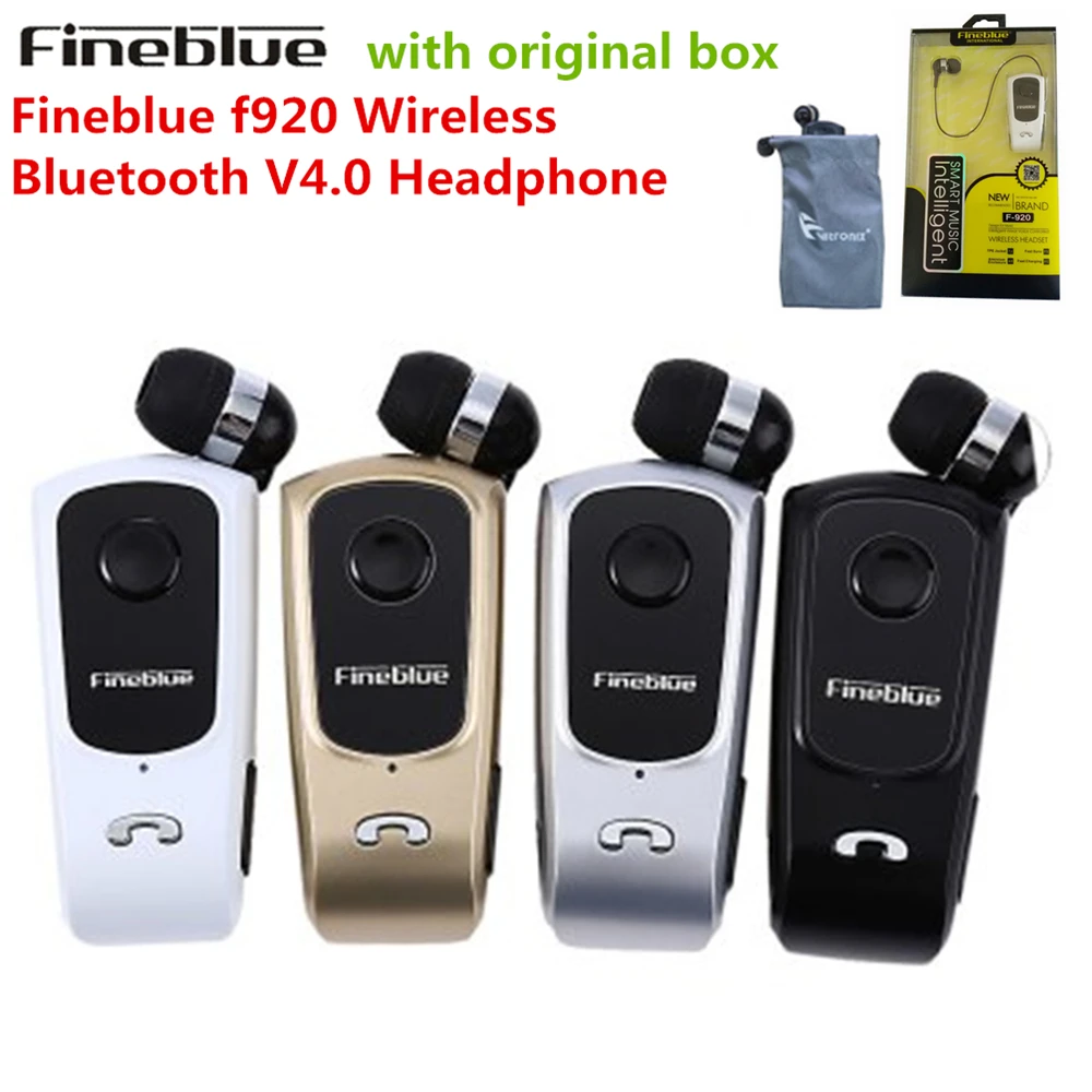 FineBlue F920 Беспроводной наушники аuriculares драйвер Bluetooth звонки напомнить Спортивная