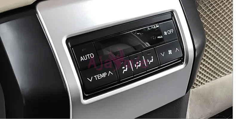 Аксессуары для Toyota Land Cruiser 150 Prado LC150 FJ150 2010- кондиционер вентиляционная крышка отделка розетки переменного тока деревянный автомобильный Стайлинг
