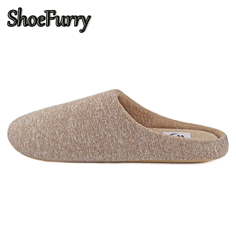 зимняя мужская повседневная обувь Домашние Нескользящие шлепанцы тапочки для