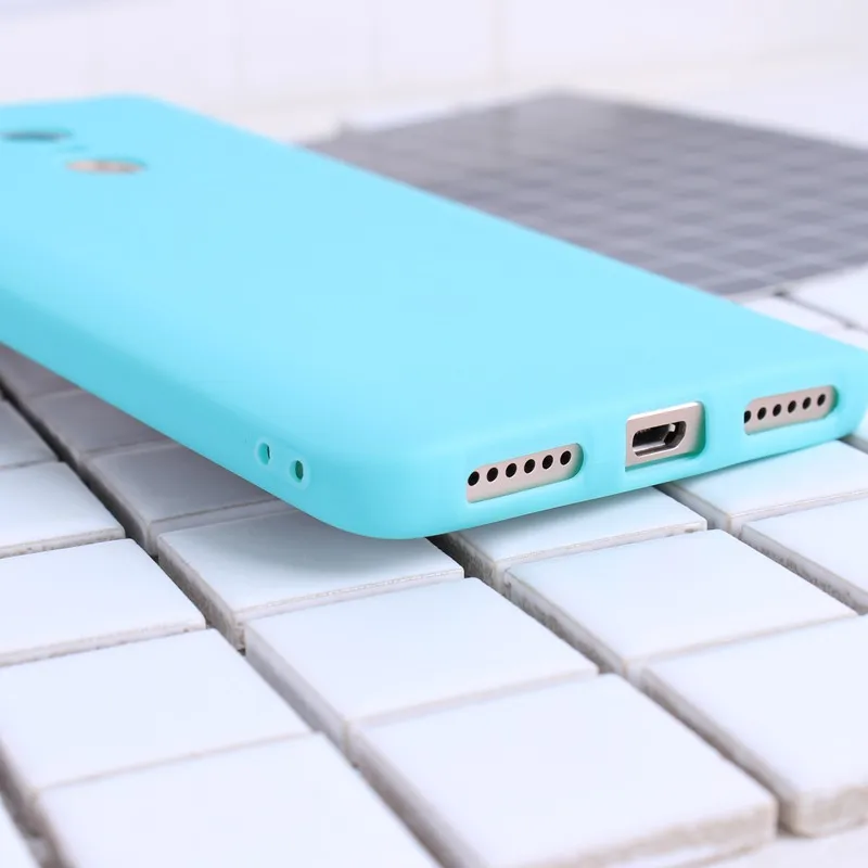 Мягкий силиконовый чехол из ТПУ для Xiaomi Redmi Note 4 4X4 Pro 4A матовый однотонный телефона