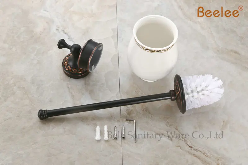 Настенное крепление Beelee BL8405B из керамики и латуни для ванной комнаты туалетная